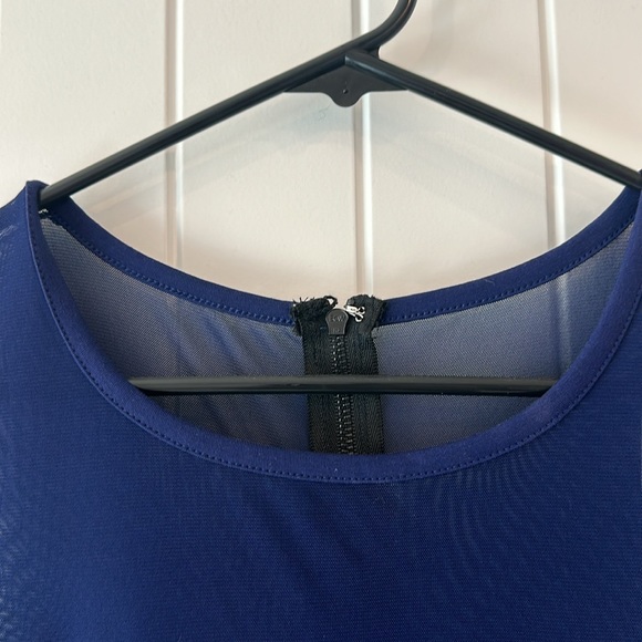 Express Navy Fit and Flare dress - Picture 9 of 16